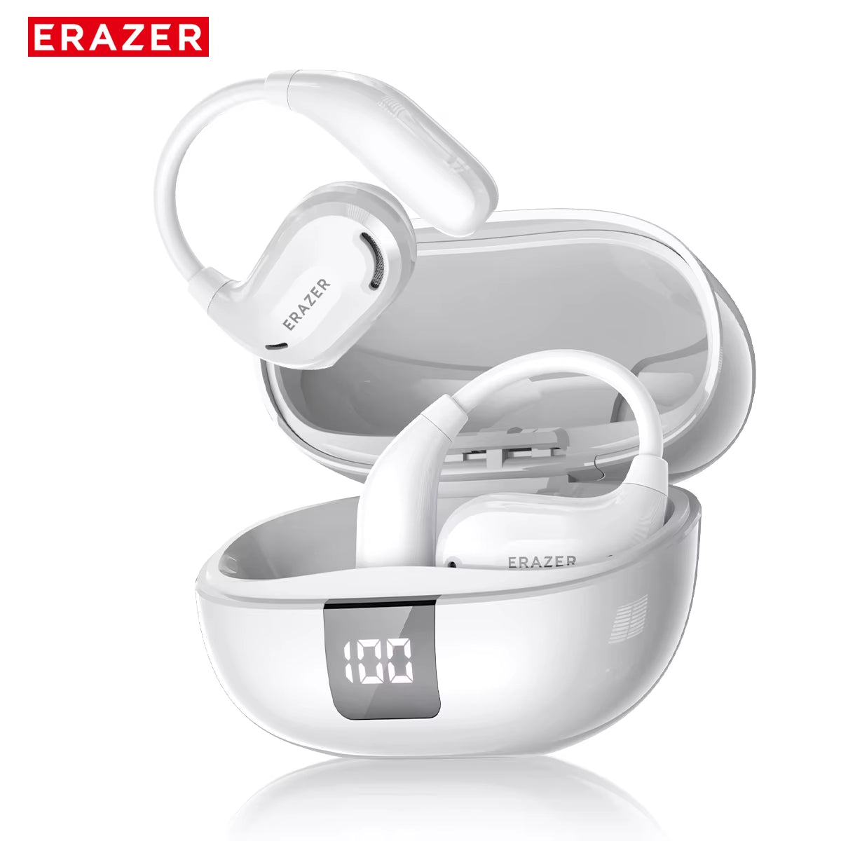 Erazer XT66 AI Wireless Translation Earbuds with Bluetooth and Real-Time Translation App