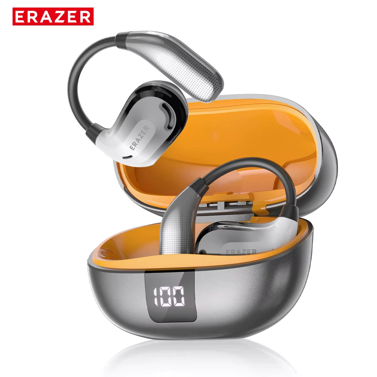 Erazer XT66 AI Wireless Translation Earbuds with Bluetooth and Real-Time Translation App