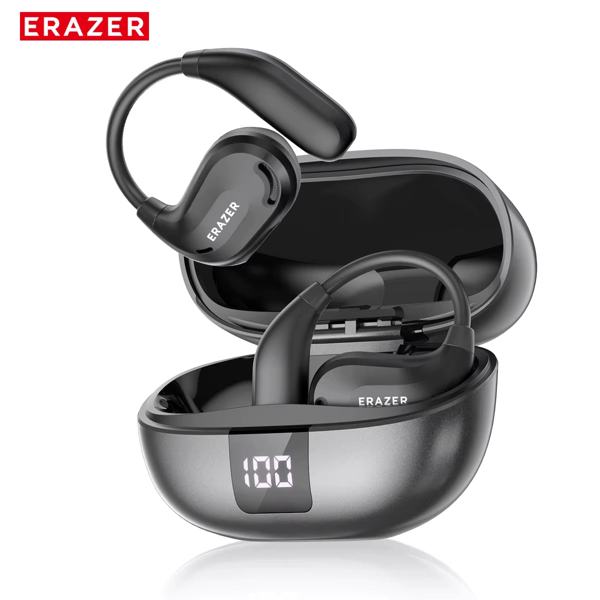 Erazer XT66 AI Wireless Translation Earbuds with Bluetooth and Real-Time Translation App